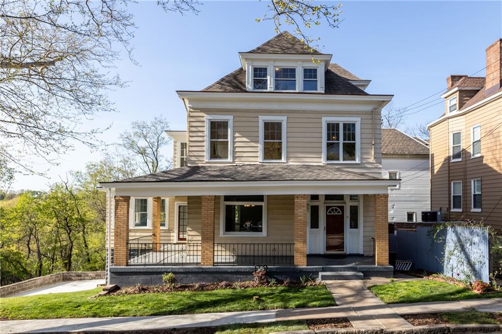 2 Marshall Road Pittsburgh, PA 15214 - Photo 1 of 46 a front view of a house with garden