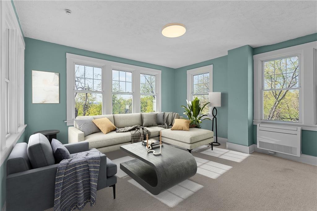 2 Marshall Road Pittsburgh, PA 15214 - Photo 23 of 46 a living room with furniture and a large window