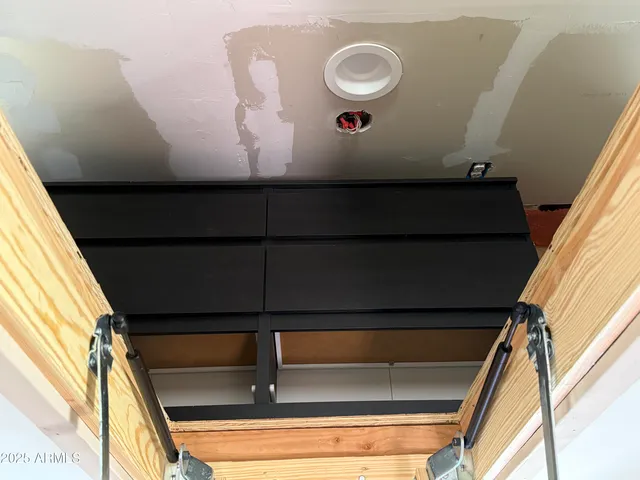 a view of a terrace with a yard