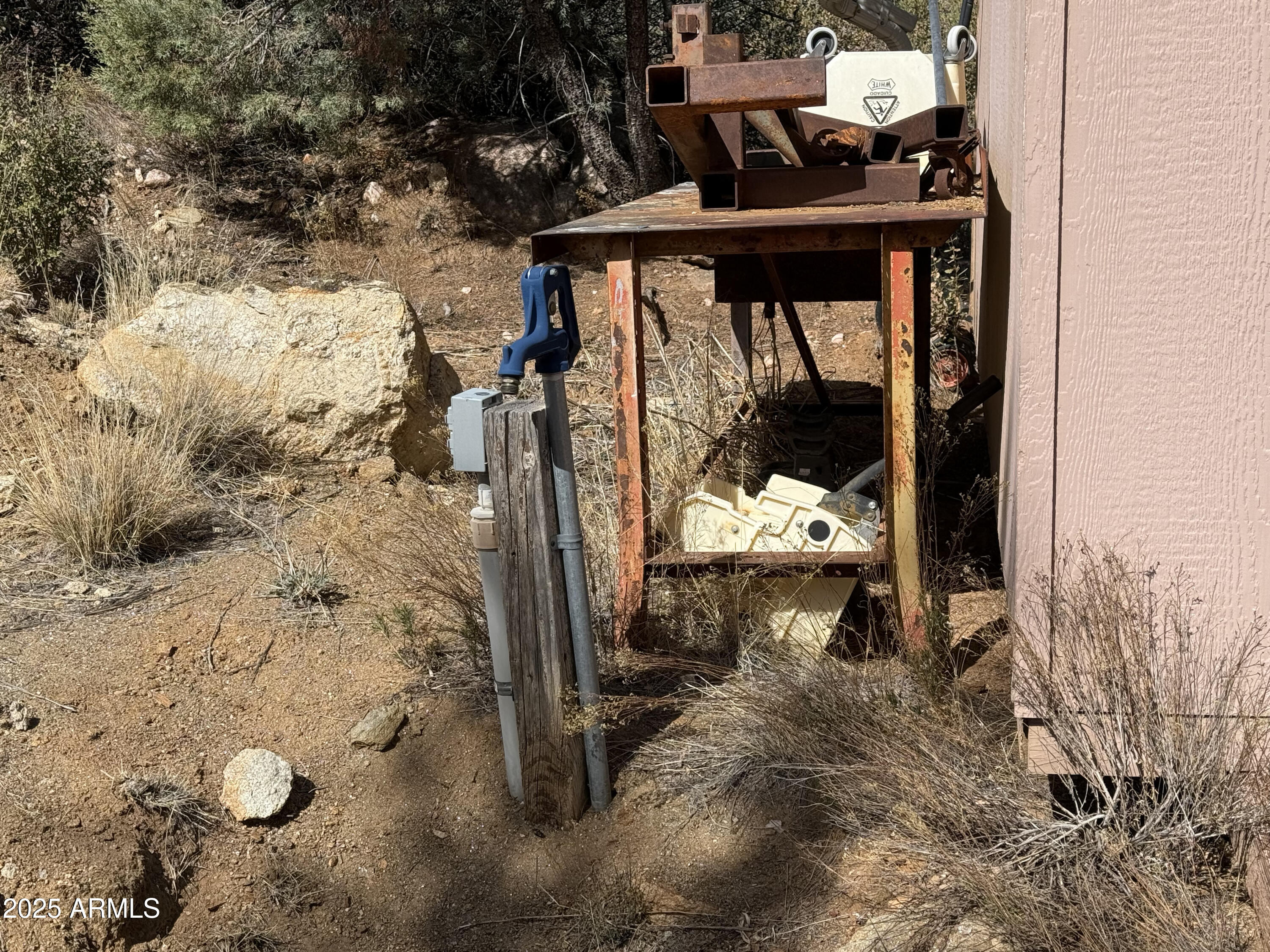19250 Model Creek Road, Unit 4 Kirkland, AZ 86332 - Photo 7 of 57 a view of a balcony with a yard