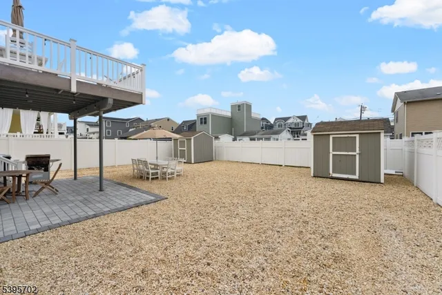 a view of a terrace with sitting space