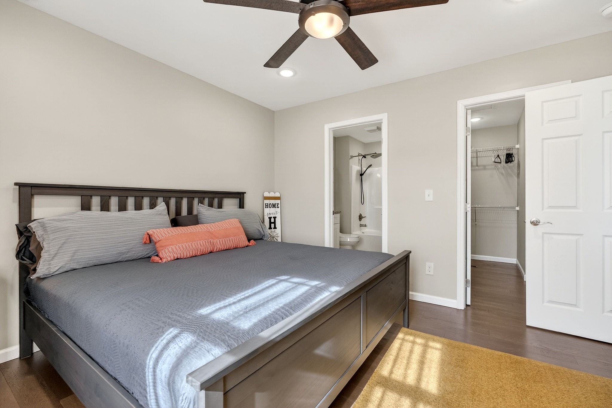 1663 Parker Road Sparta, TN 38583 - Photo 16 of 30 a bedroom with a bed and wooden floor