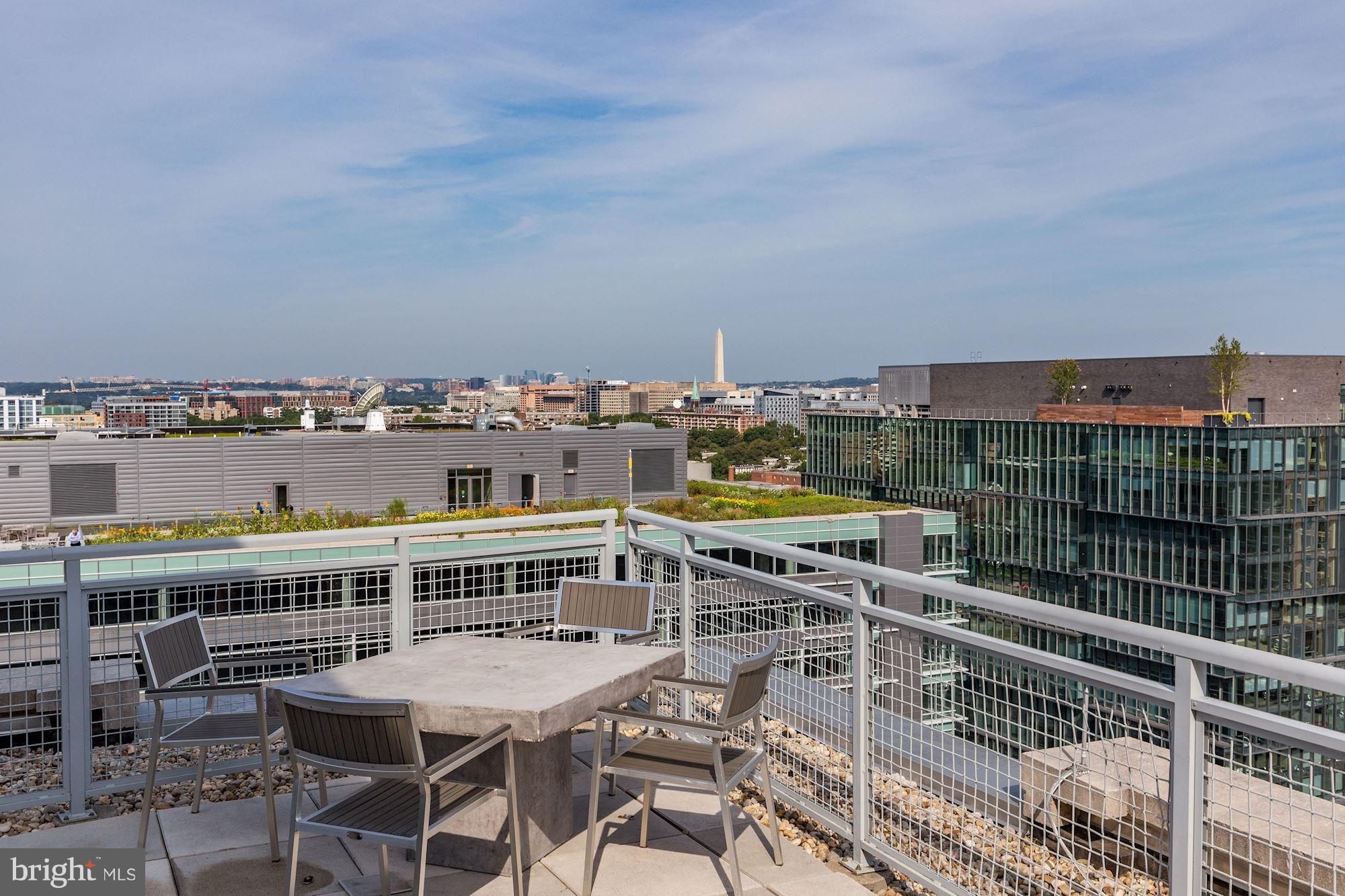 1025 First Street Southeast, Unit 613 Washington, DC 20003 - Photo 29 of 30 a view of a city from a balcony