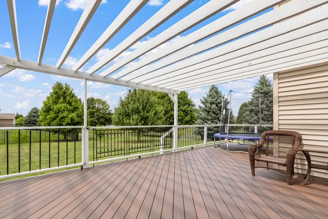 a view of outdoor space with seating space