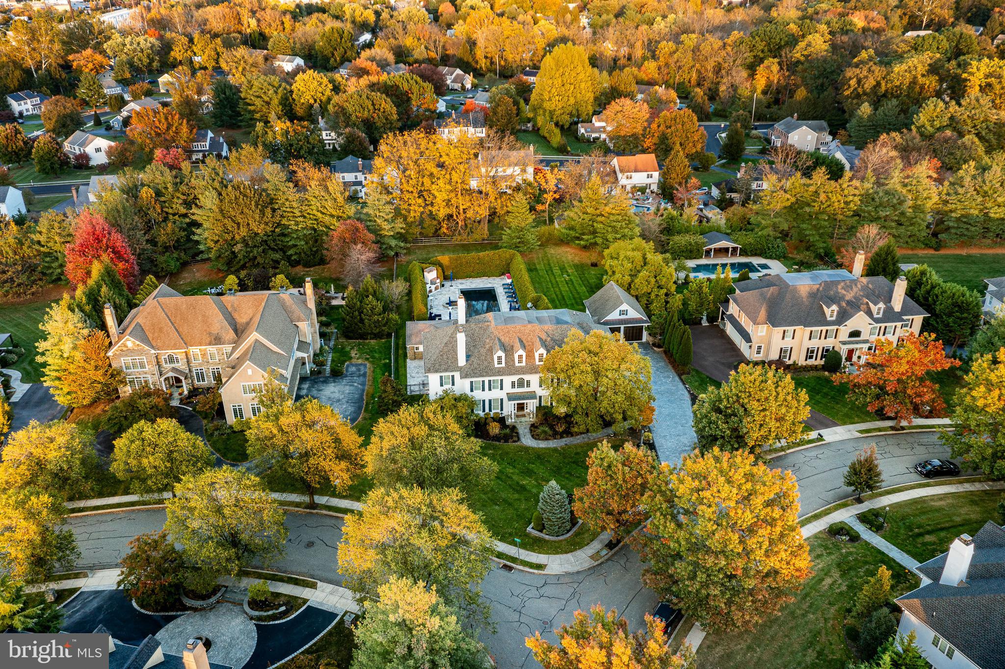 1053 Whitegate Road Wayne, PA 19087 - Photo 44 of 51 an aerial view of residential houses with outdoor space