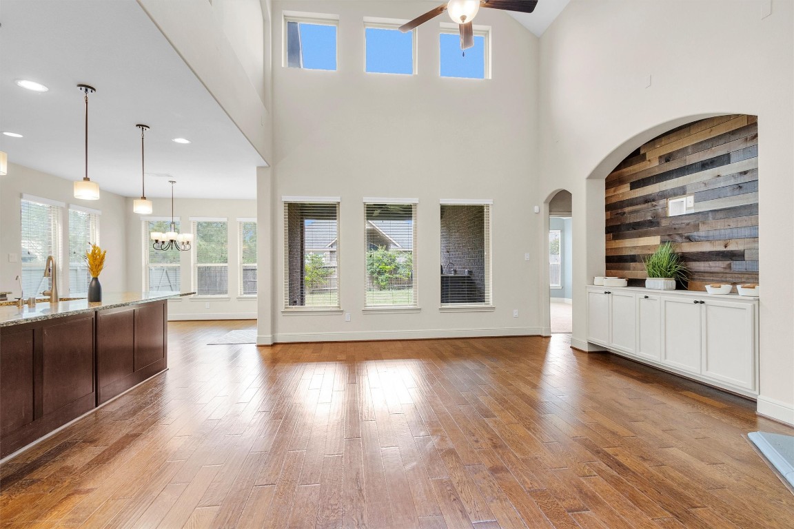 17203 Prairie Falcon Lane Conroe, TX 77385 - Photo 7 of 30 a view of an entryway with wooden floor