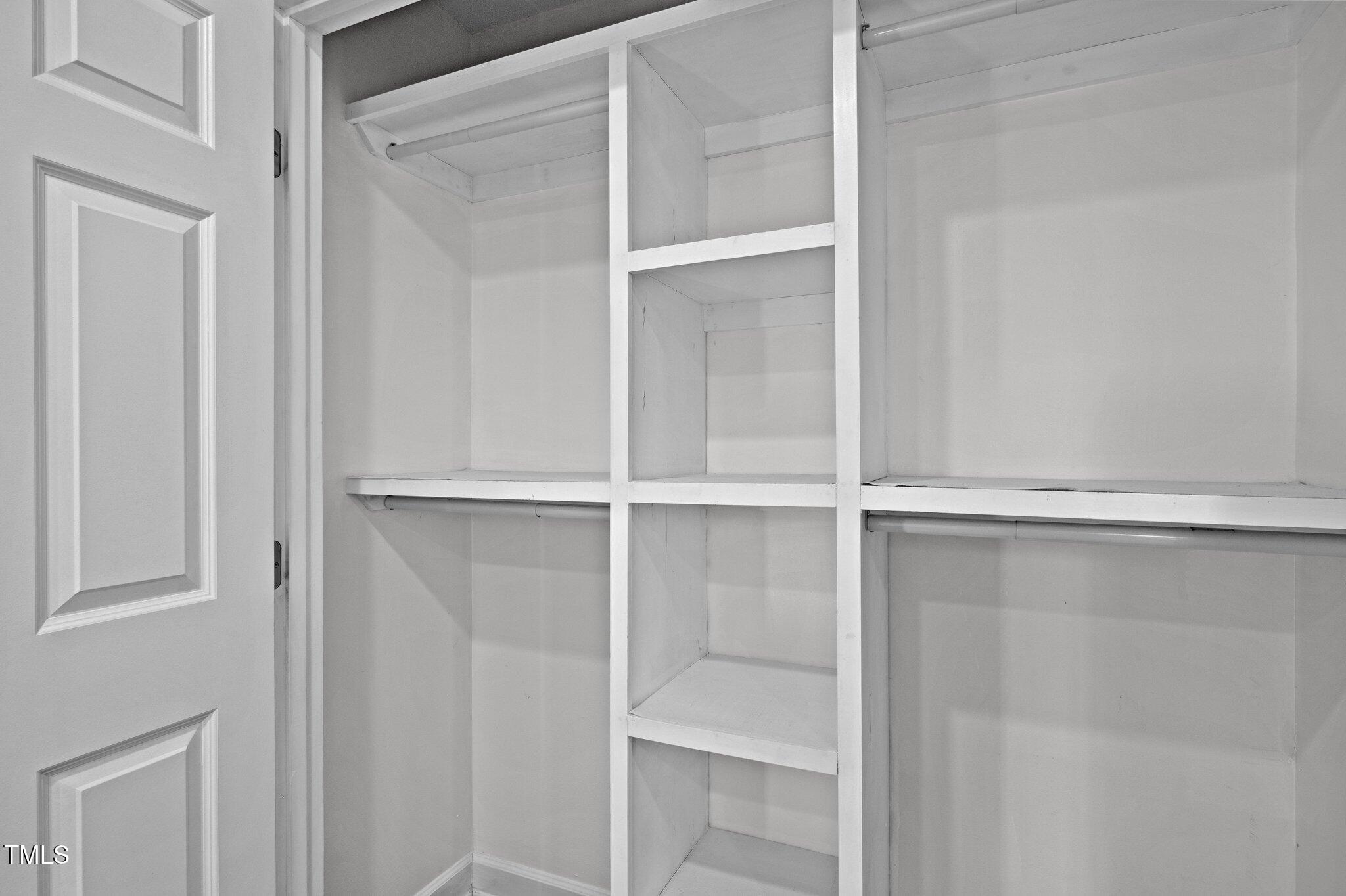 3930 St Marks Road Durham, NC 27707 - Photo 26 of 41 a view of an empty walk in closet