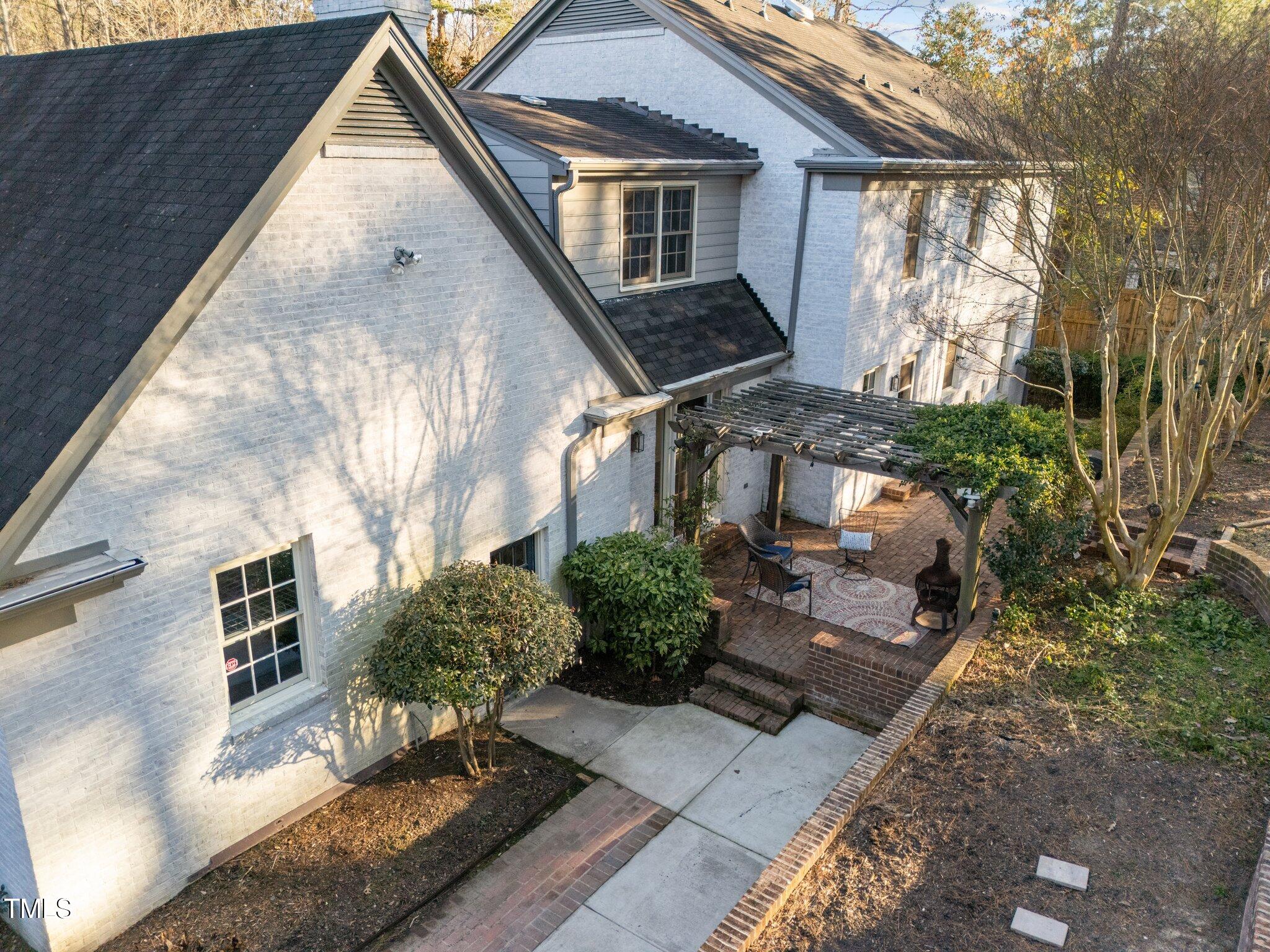 3930 St Marks Road Durham, NC 27707 - Photo 35 of 41 a view of a house with a yard