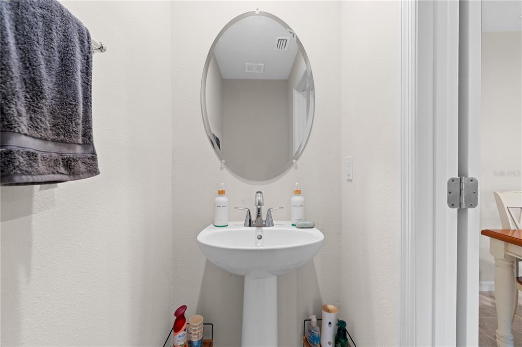 12003 Grizzly Lane New Port Richey, FL 34654 - Photo 13 of 43 a bathroom with a sink and a mirror