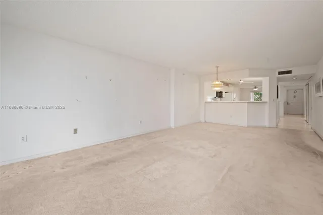 a view of empty room