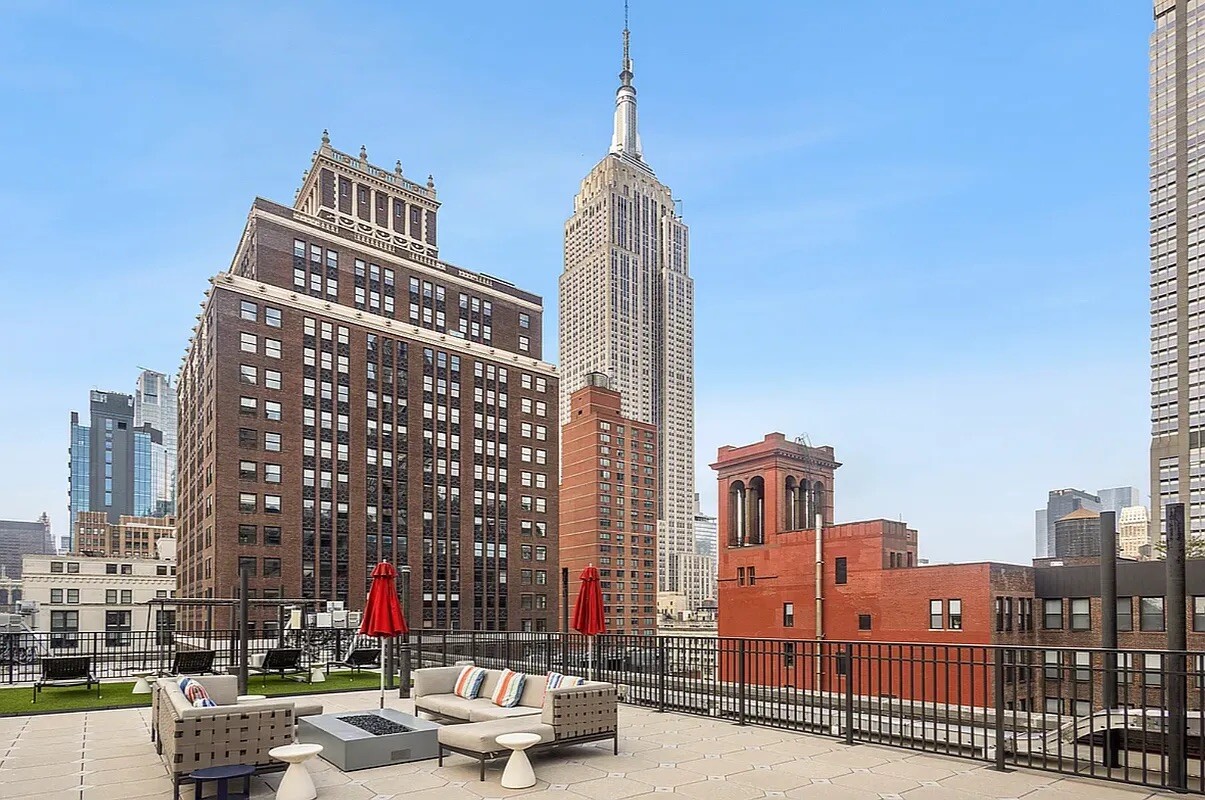 220 Madison Avenue, Unit 8H Manhattan, NY 10016 - Photo 7 of 10 a view of city with tall buildings