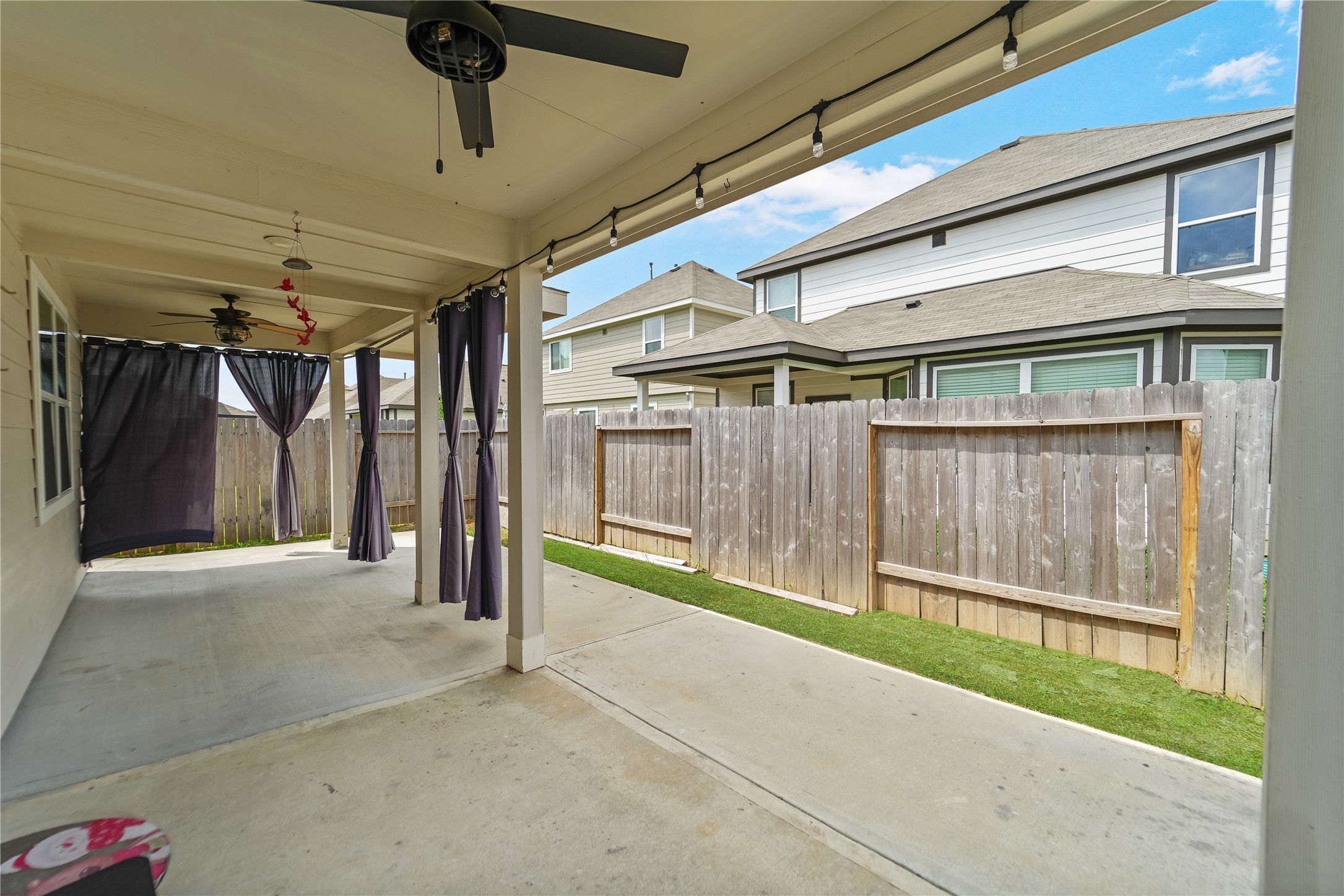 23659 Goodfellow Drive Spring, TX 77373 - Photo 24 of 25 a view of porch with a backyard