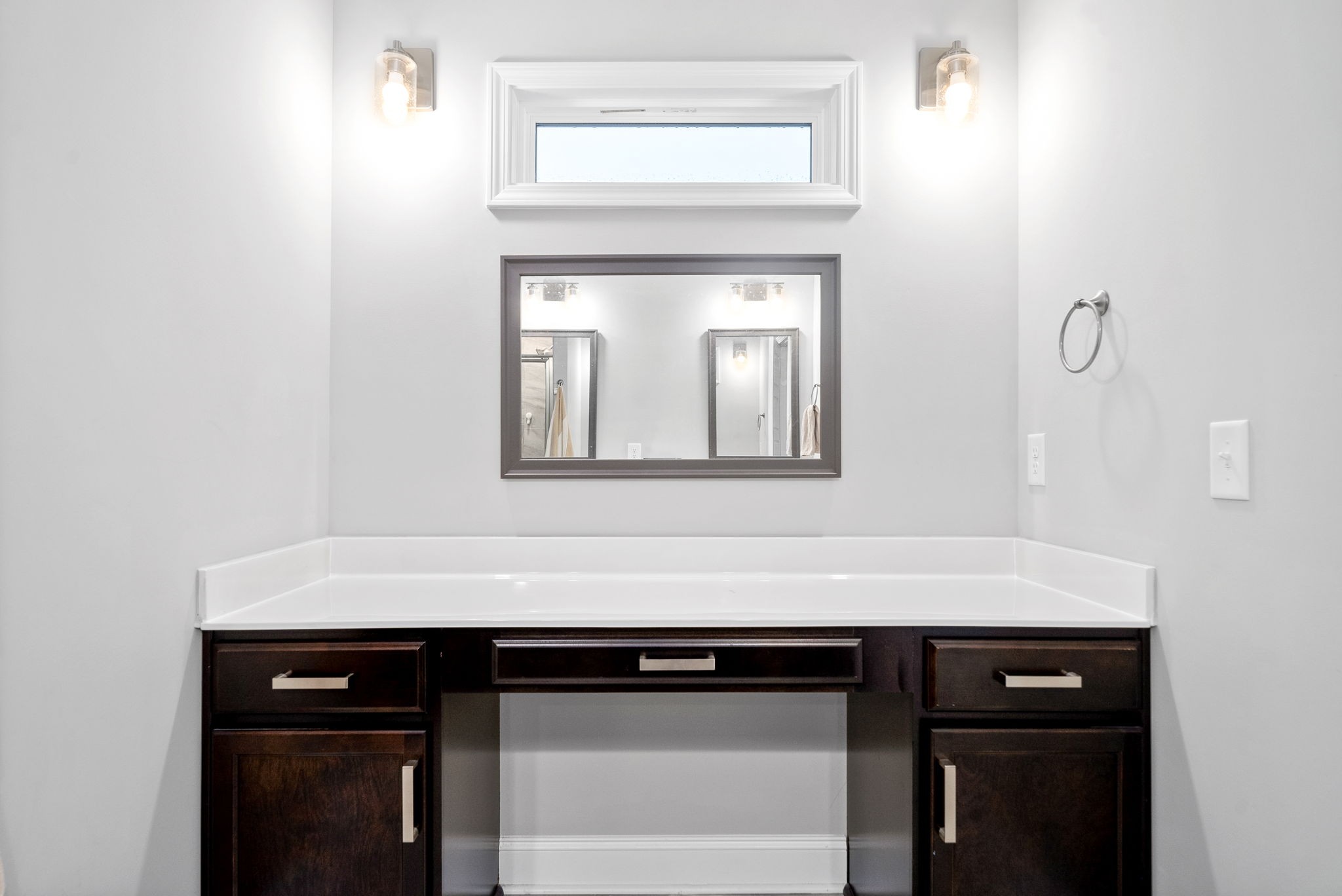 206 Clark Road Clarksville, TN 37042 - Photo 23 of 37 a close view of a sink a mirror and cabinets