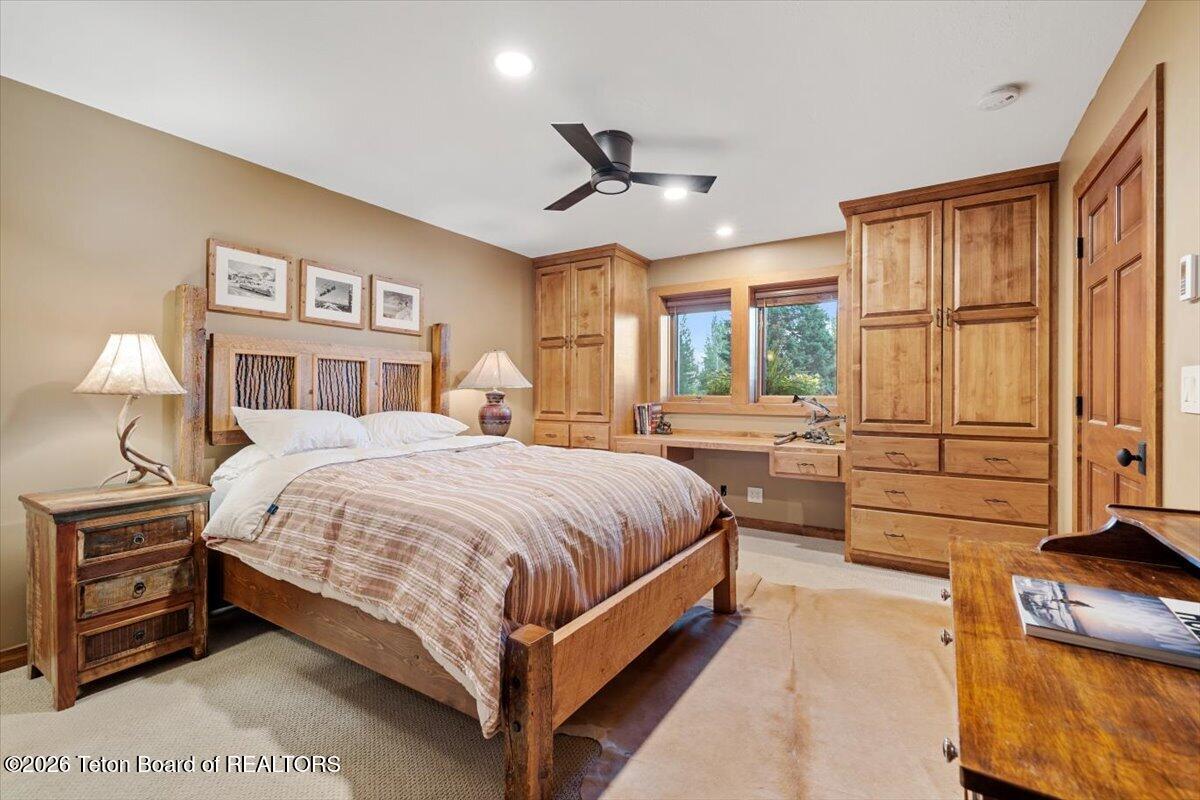 2465 North Fish Creek Road Wilson, WY 83014 - Photo 25 of 53 Guest Bed