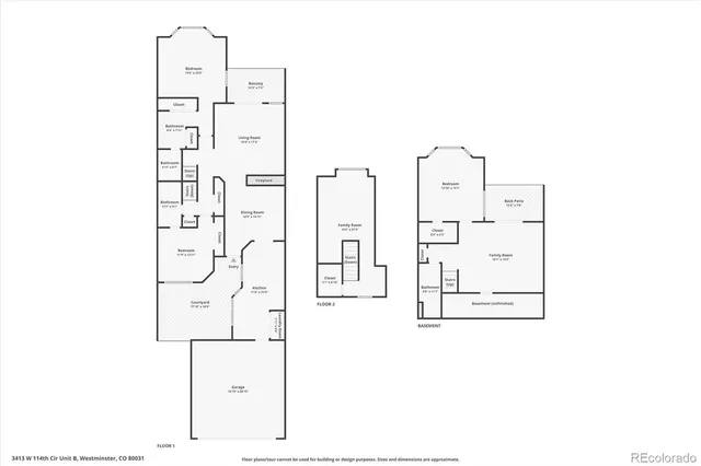 $559,900 | 3413 West 114th Circle, Unit D, Westminster, CO 80031