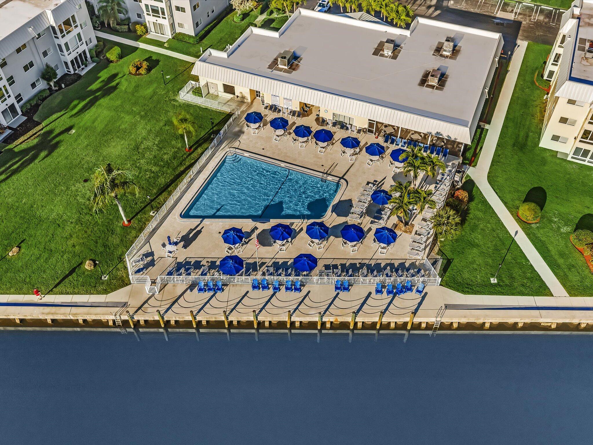 30 Colonial Club Drive, Unit 101 Boynton Beach, FL 33435 - Photo 26 of 58 CLUBHOUSE & POOL ON THE WATER 16