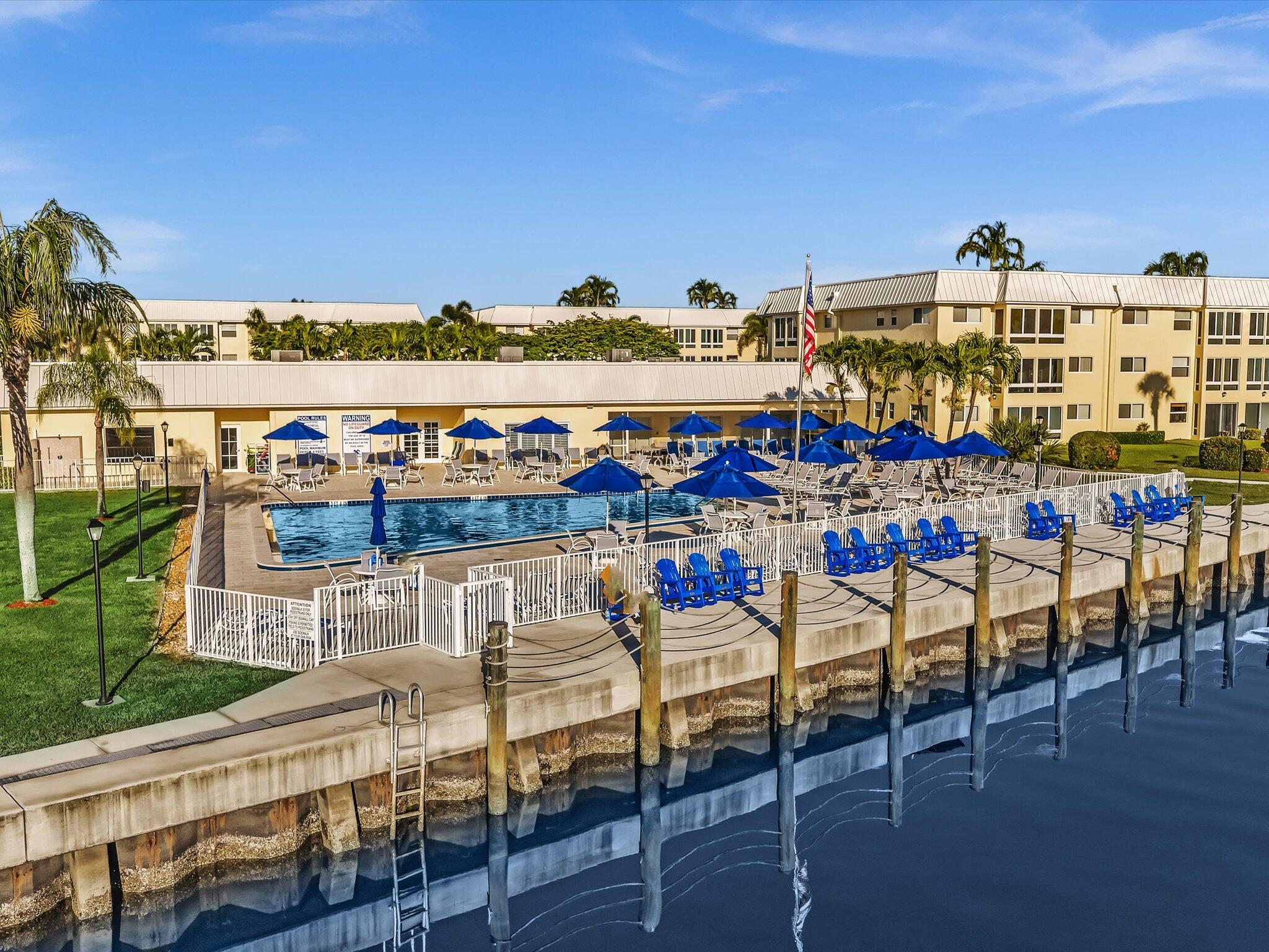 30 Colonial Club Drive, Unit 101 Boynton Beach, FL 33435 - Photo 30 of 58 CLUBHOUSE & POOL ON THE WATER 16