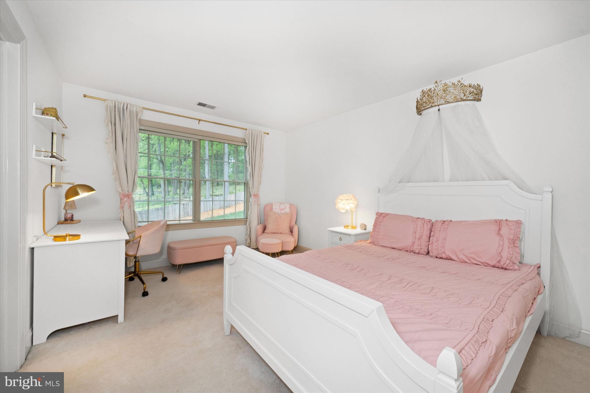1618 Snuff Mill Road Hockessin, DE 19707 - Photo 29 of 48 a bedroom with a bed and a couch