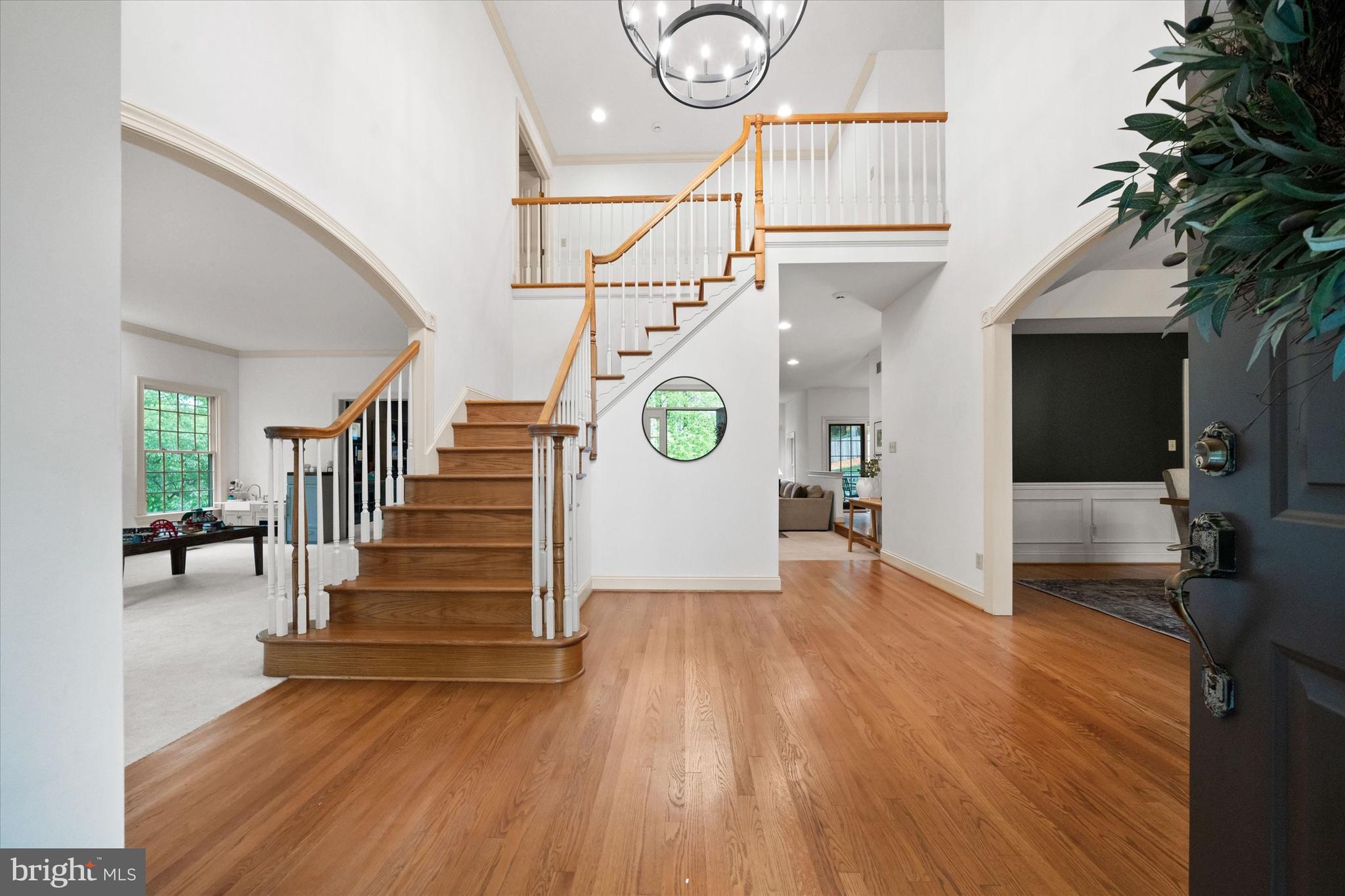 1618 Snuff Mill Road Hockessin, DE 19707 - Photo 5 of 48 a view of entryway and hall with wooden floor