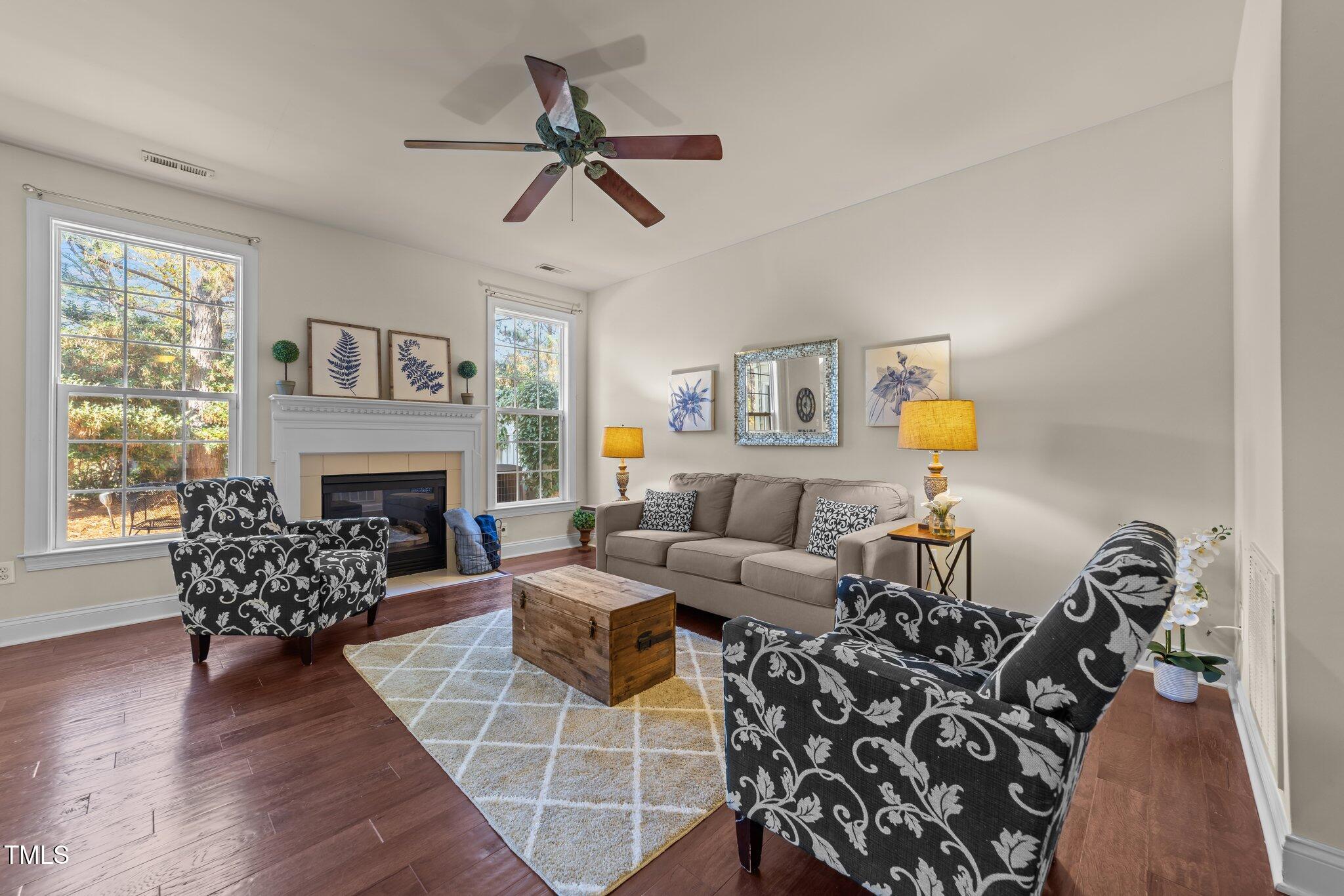 9506 Dellbrook Court Raleigh, NC 27617 - Photo 2 of 37 Family Room