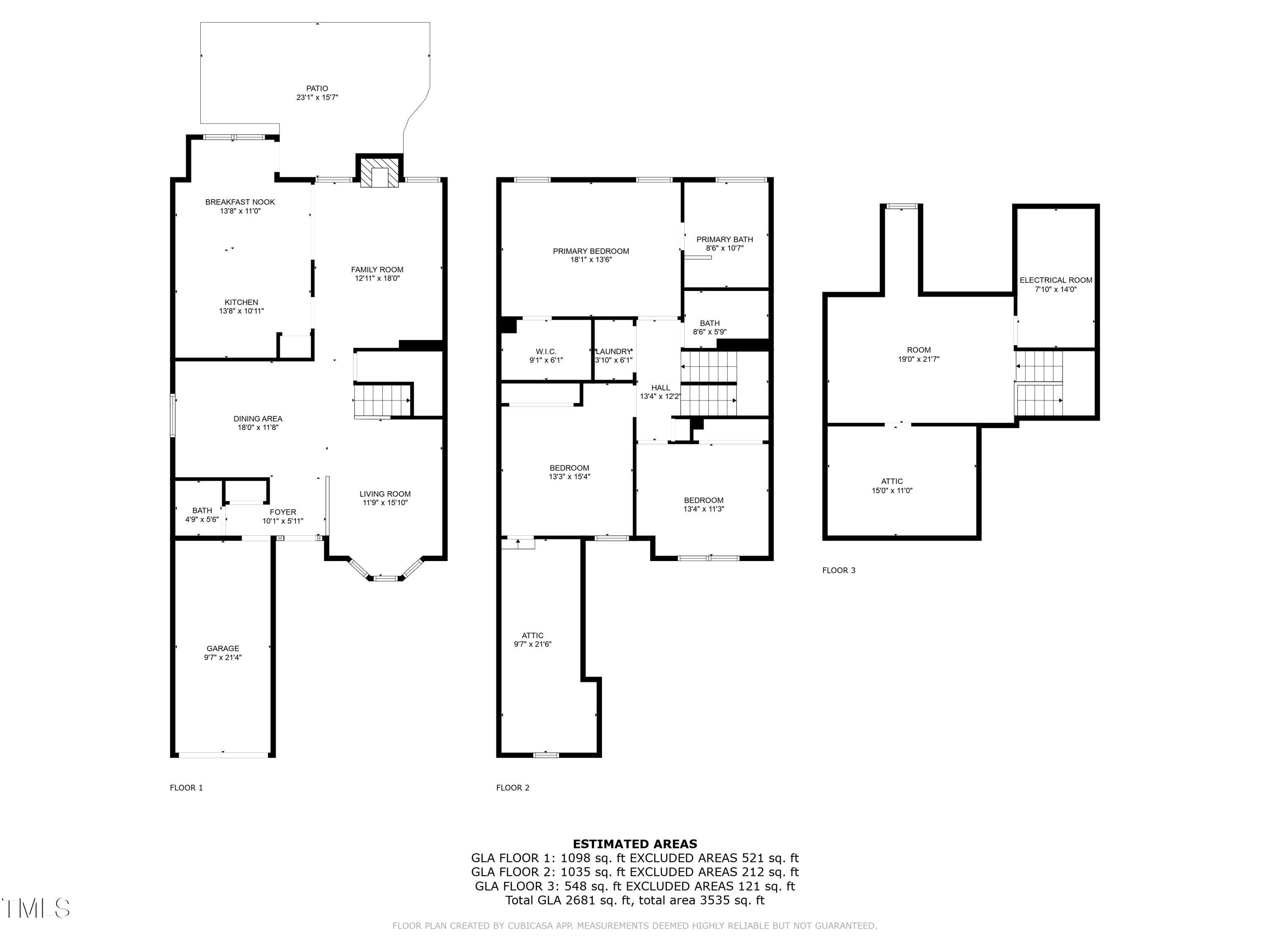 9506 Dellbrook Court Raleigh, NC 27617 - Photo 30 of 37 6-all_floors_9506_dellbrook_court_raleig