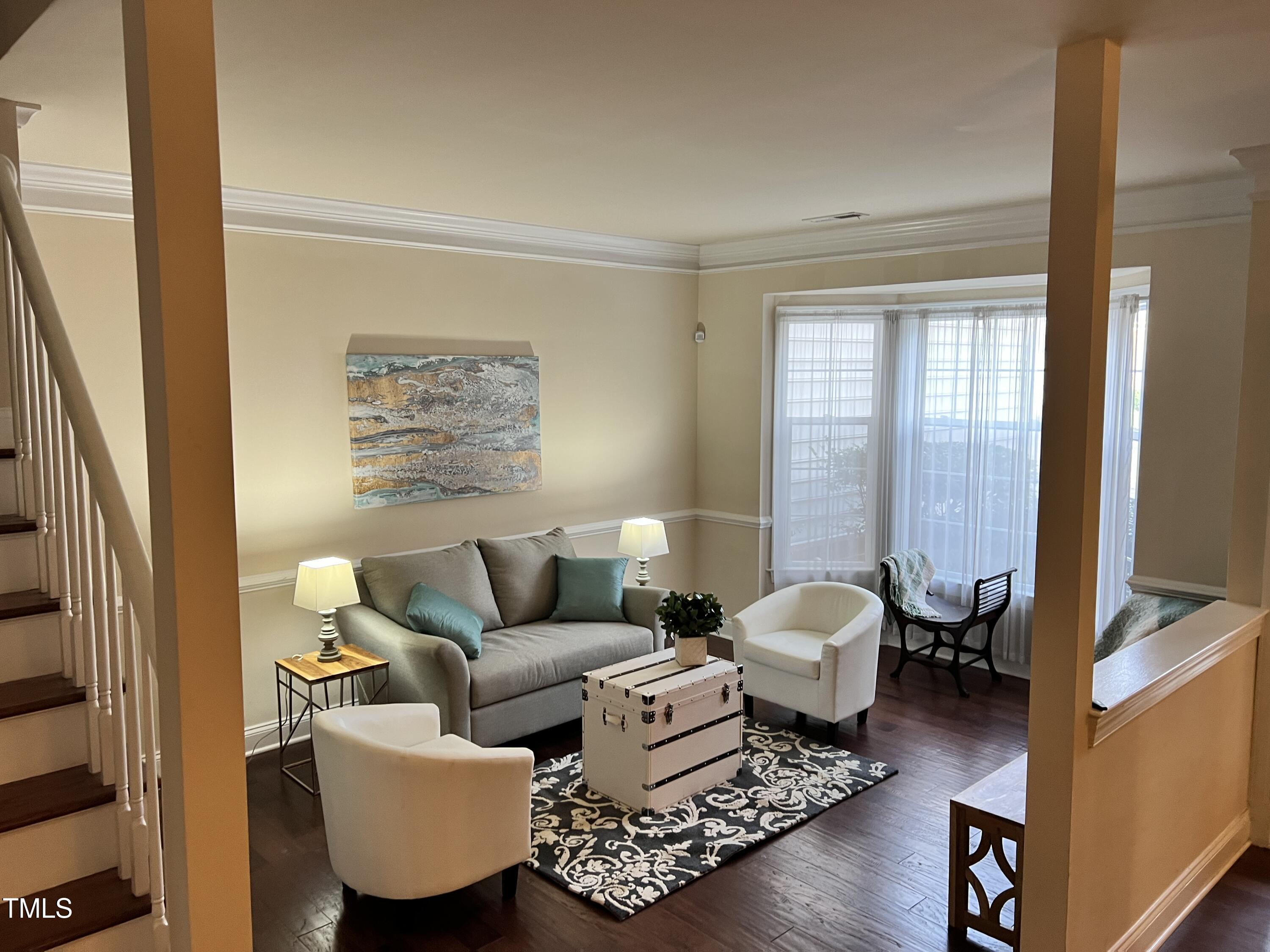 9506 Dellbrook Court Raleigh, NC 27617 - Photo 8 of 37 Living Room