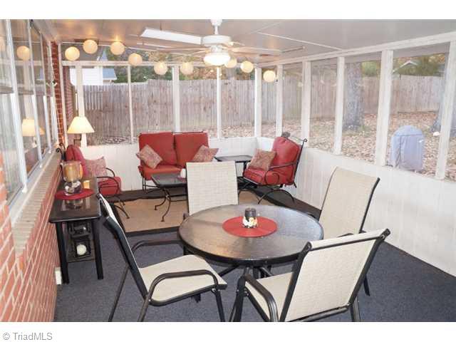 1029 Greystone Road Asheboro, NC 27203 - Photo 15 of 16 Screened Porch.