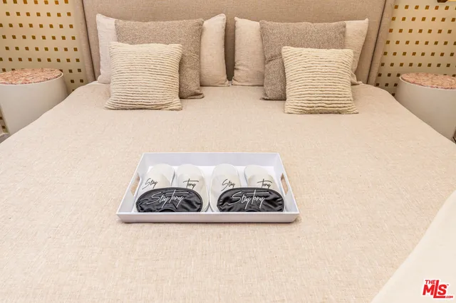 a view of a hallway with washer and dryer