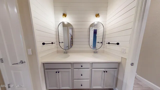 a view of a house with swimming pool and a garden