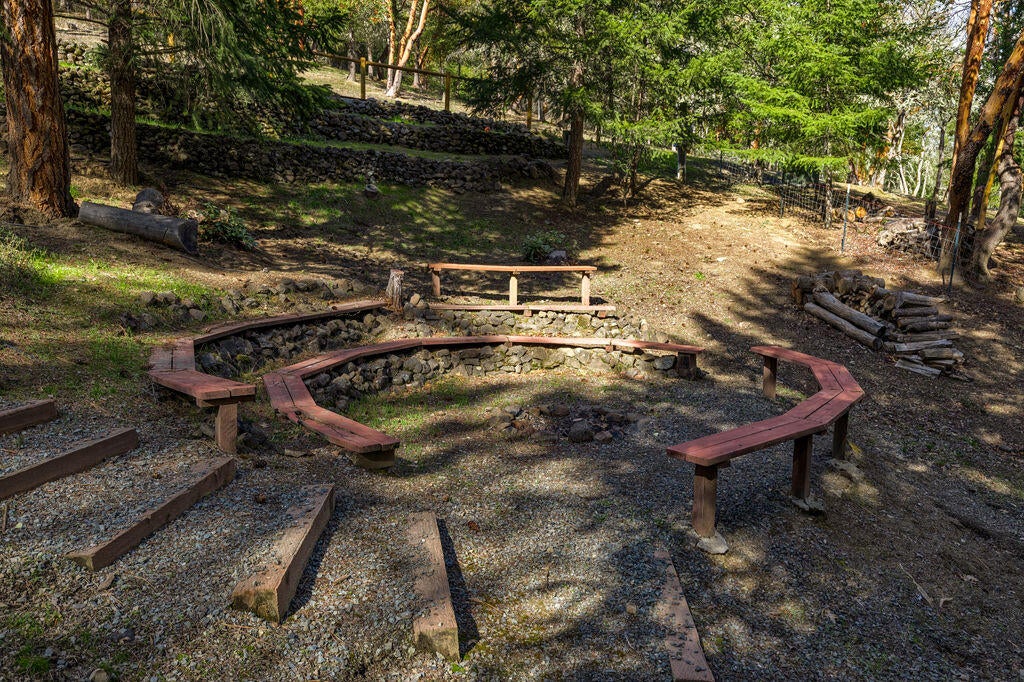 4766 Andrews Road Medford, OR 97501 - Photo 59 of 71 Awesome Fire ring and seating