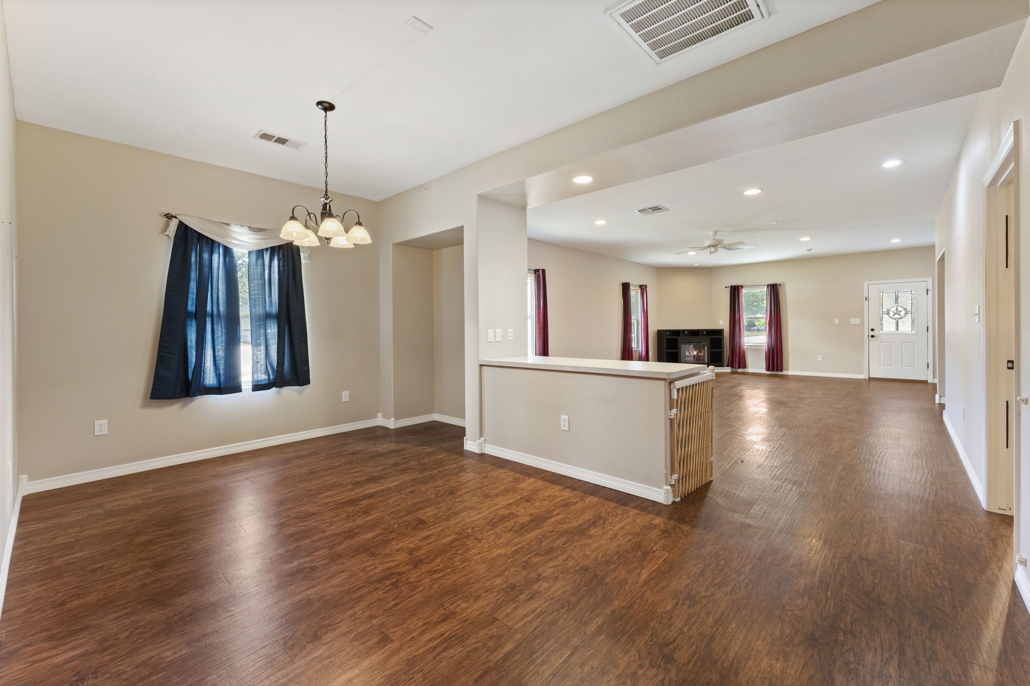 11534 Clint Parker Road Conroe, TX 77303 - Photo 50 of 50 a view of a living room and kitchen view