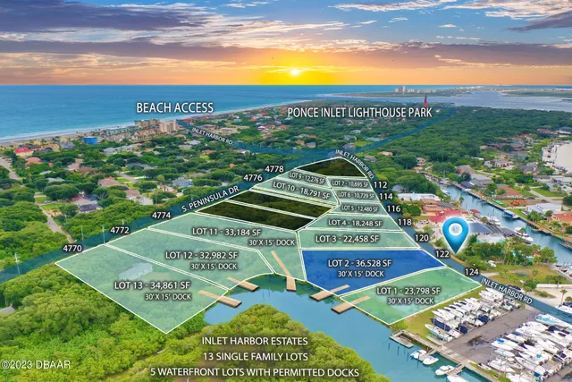 $1,100,000 | 122 Inlet Harbor Road, Ponce Inlet, FL 32127