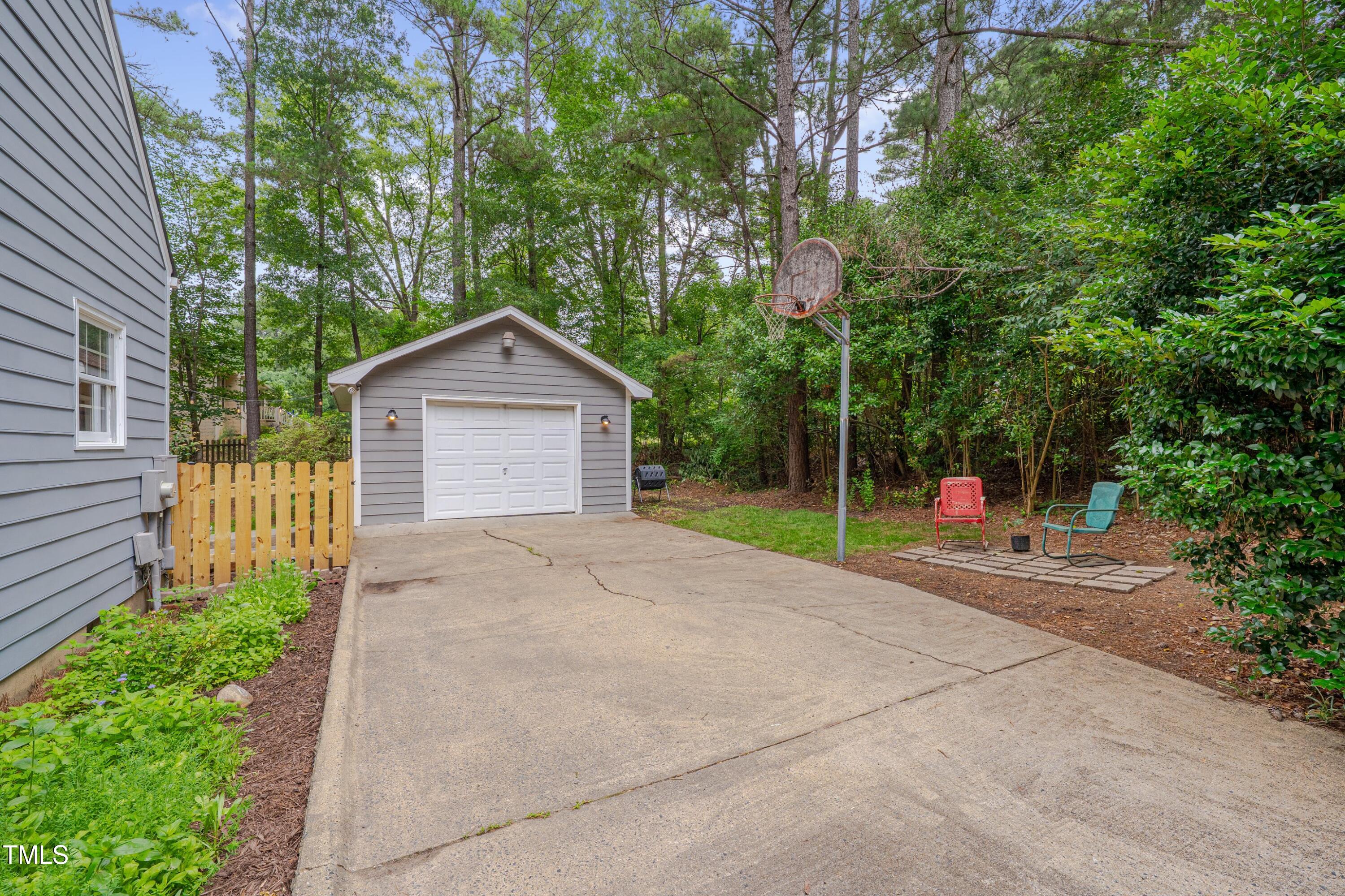 1302 Valley Run Durham, NC 27707 - Photo 3 of 4 1 car Detached Garage