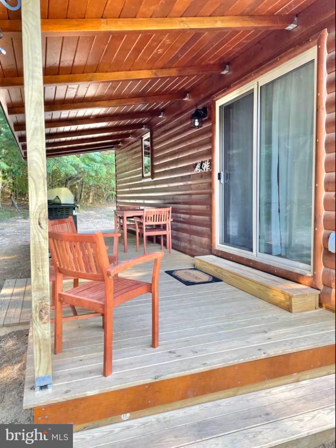184 Skiles- Pitsenbarger Road Franklin, WV 26807 - Photo 9 of 39 Charming cabin retreat with serene porch.