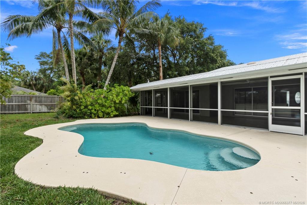 53 North Sewalls Point Road Sewall's Point, FL 34996 - Photo 44 of 55 a view of a swimming pool in the backyard