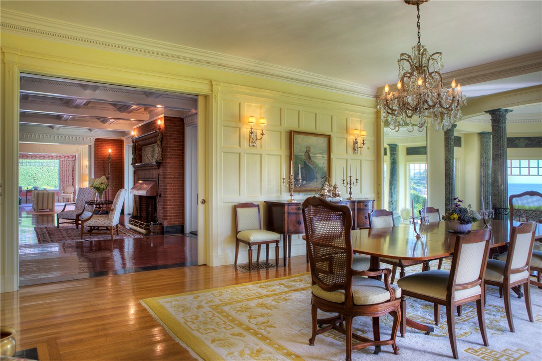 225 Ruggles Avenue Newport, RI 02840 - Photo 15 of 40 Formal Dining room looking back into foyer.