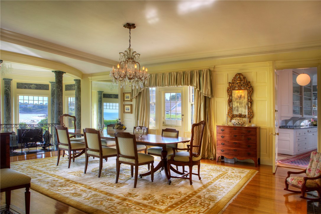 225 Ruggles Avenue Newport, RI 02840 - Photo 16 of 40 Formal Dining room leading into butler's pantry.