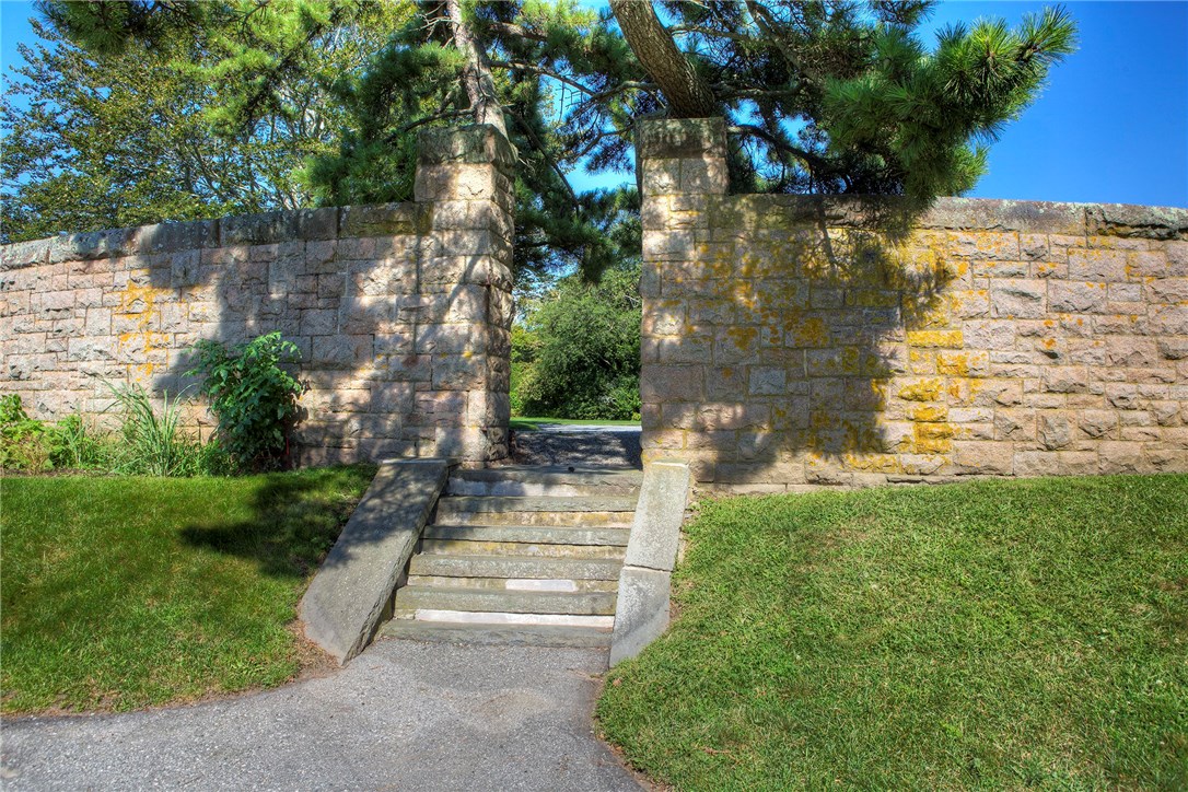 225 Ruggles Avenue Newport, RI 02840 - Photo 36 of 40 stone stairs between main house and carriage house.