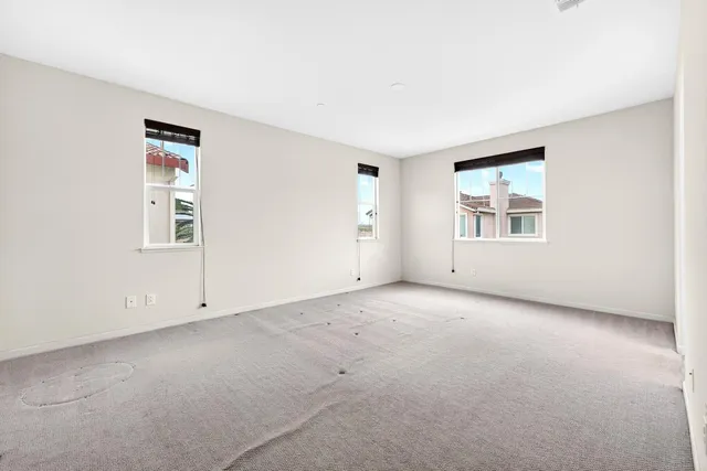 a close view of closet