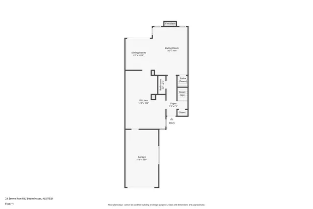 $575,000 | 21 Stone Run Road, Bedminster, NJ 07921