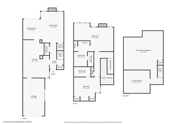$575,000 | 21 Stone Run Road, Bedminster, NJ 07921