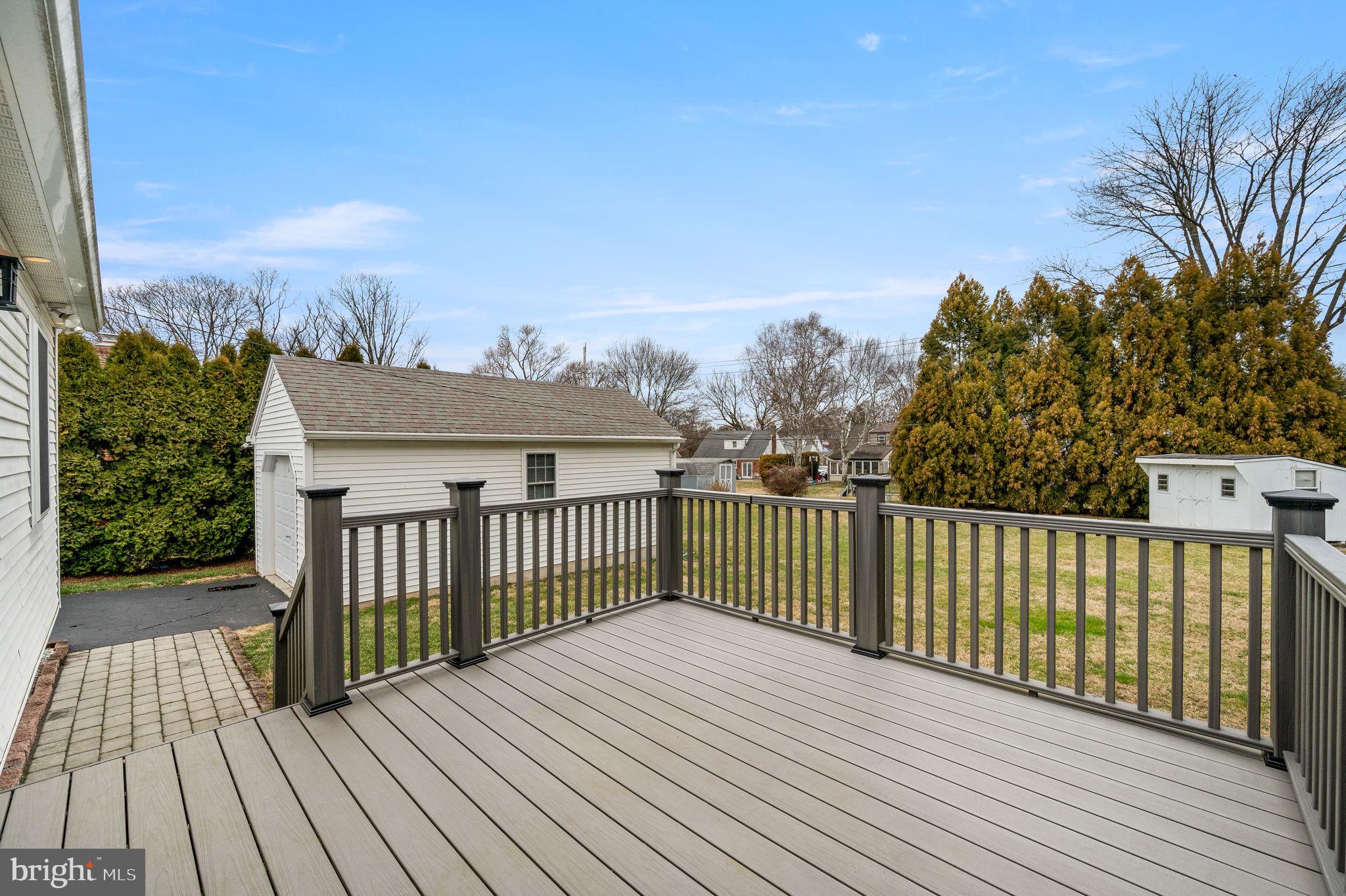 449 Claremont Road Springfield, PA 19064 - Photo 24 of 26 Vinyl Deck