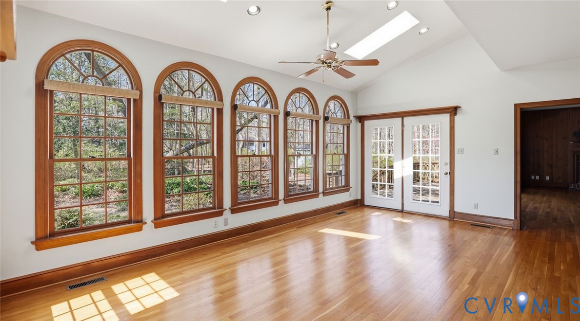 2560 Chartstone Drive Midlothian, VA 23113 - Photo 13 of 44 a view of an entryway with wooden floor door a mirror