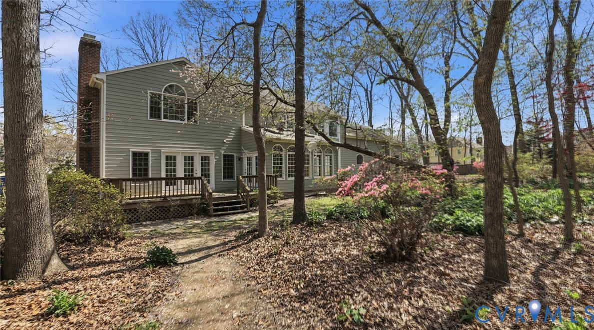 2560 Chartstone Drive Midlothian, VA 23113 - Photo 40 of 44 a view of a house with a yard and pathway