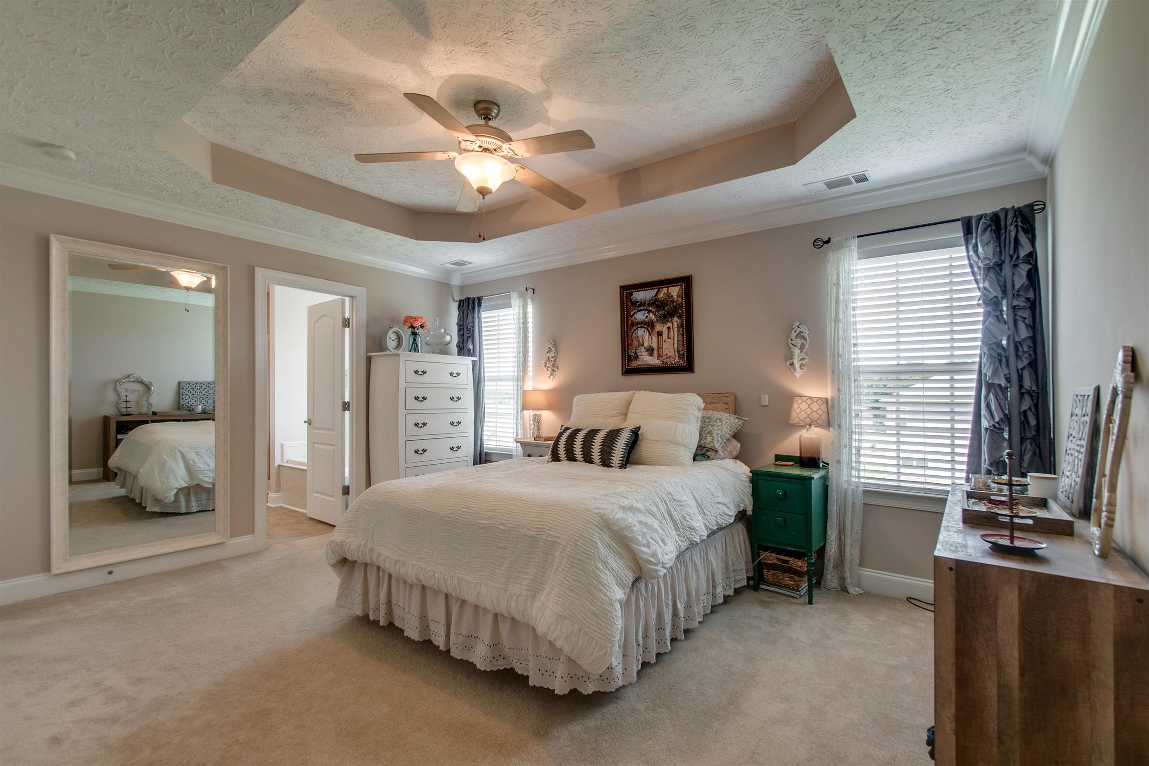 920 Morning Road Nashville, TN 37013 - Photo 22 of 29 Trey ceiling in bright master bedroom