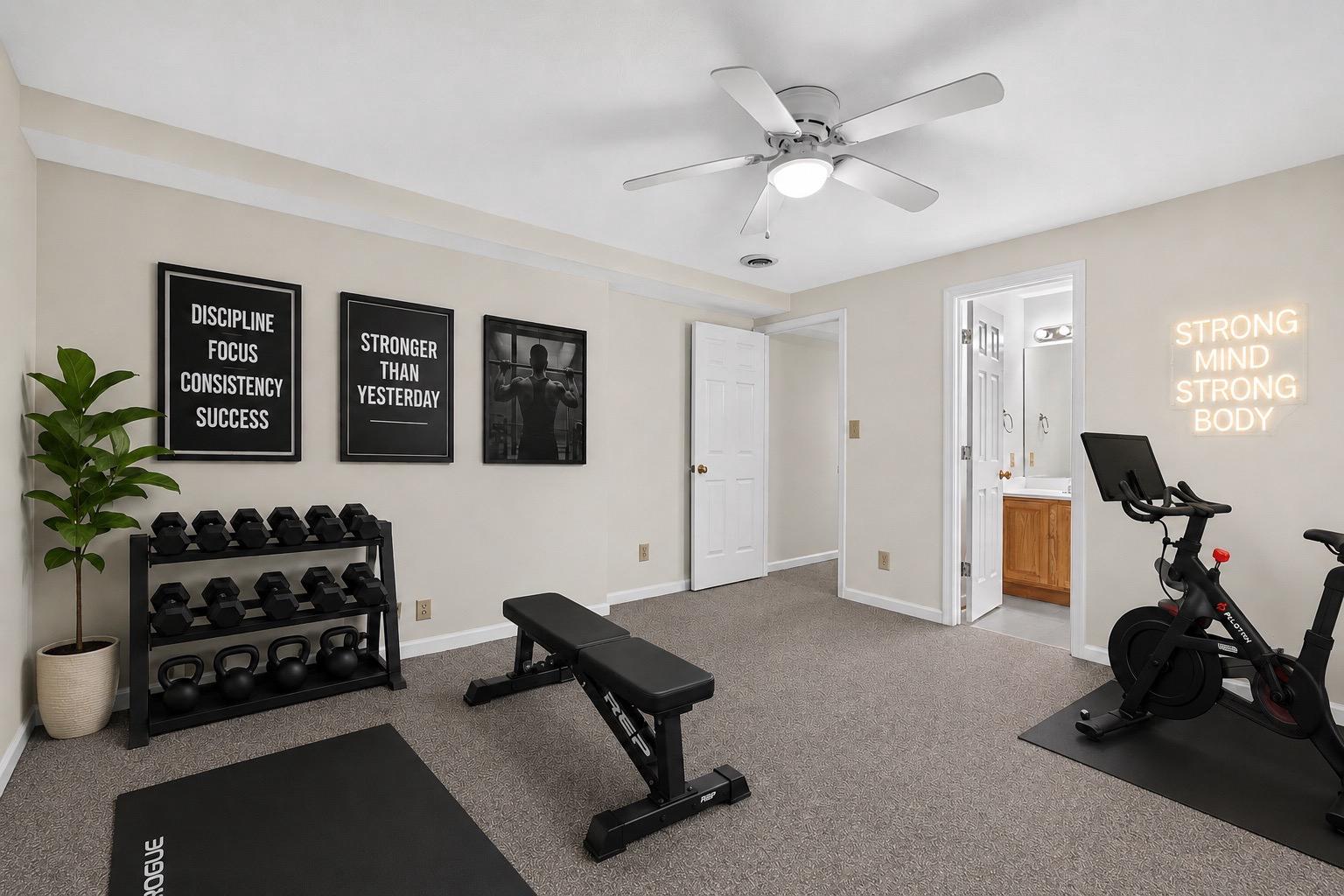 450 Morgan Ford Road Front Royal, VA 22630 - Photo 57 of 72 Virtually Staged Basement Bonus Room