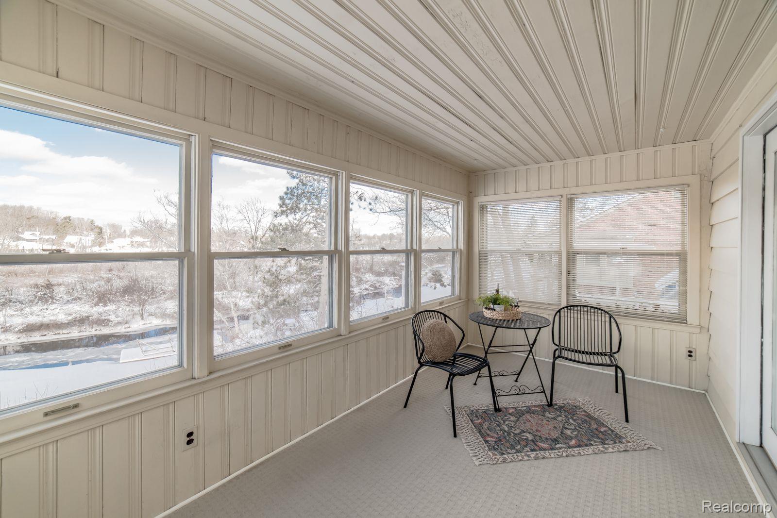 6195 Middle Lake Road Clarkston, MI 48346 - Photo 40 of 64 Main Floor Three Seasons Room View 1