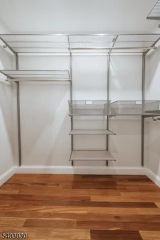 a view of a room with an empty space