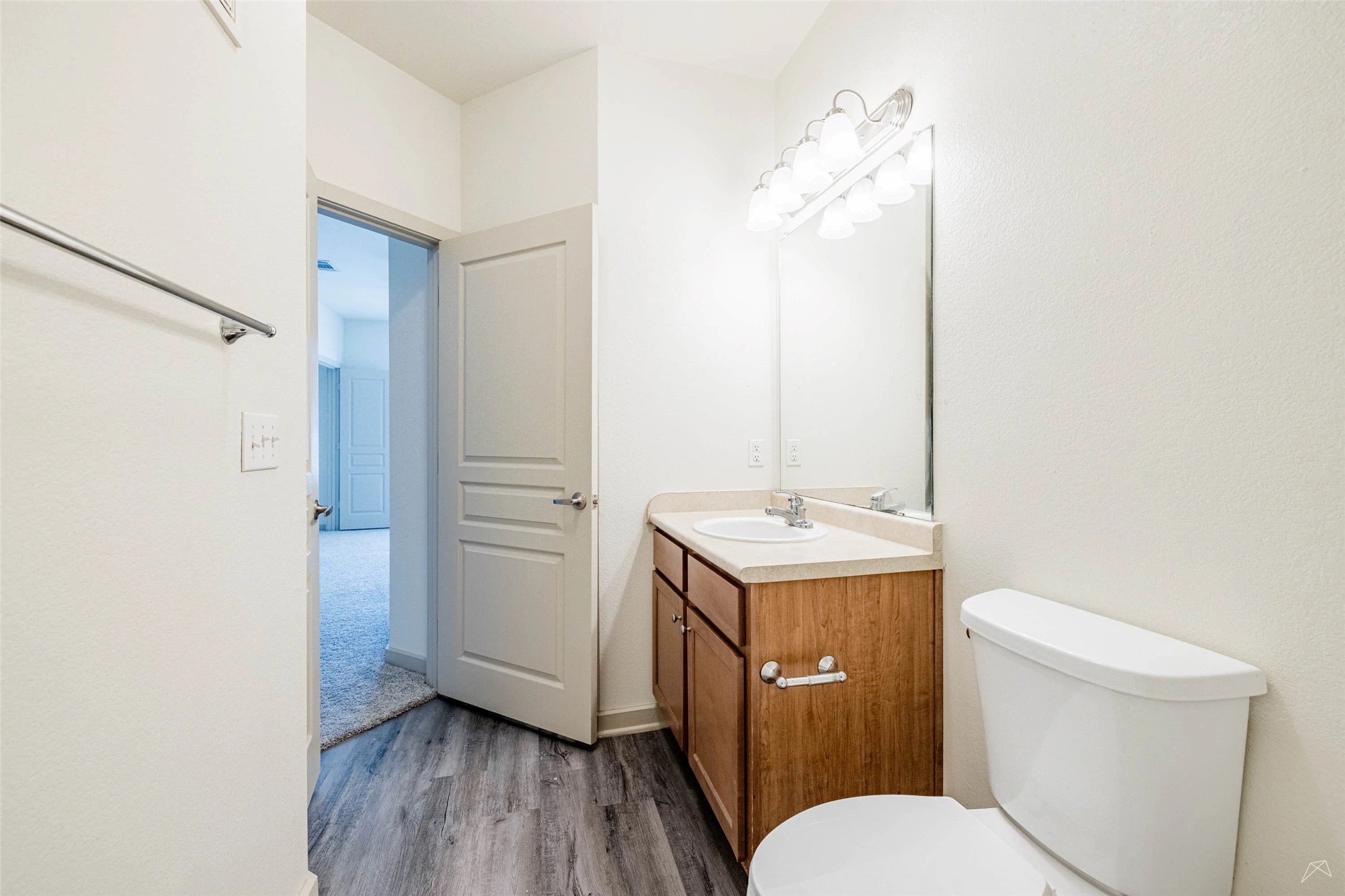 8515 Interstate 35, Unit 12233 Austin, TX 78744 - Photo 22 of 27 a bathroom with a sink a toilet and shower