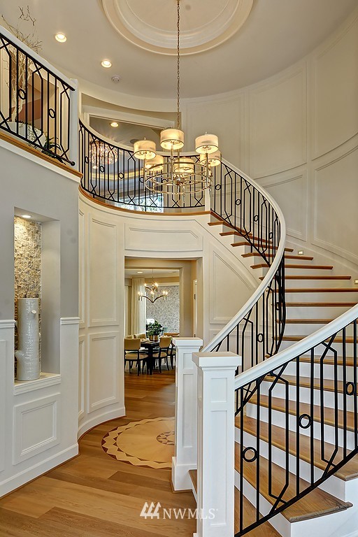 9911 Northeast 158th Street Bothell, WA 98011 - Photo 3 of 25 a view of hall way with staircase